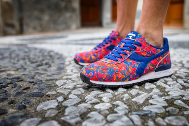 diadora n7100 uomo arancione
